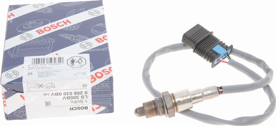 BOSCH 0 258 030 0BV - Лямбда-зонд autocars.com.ua