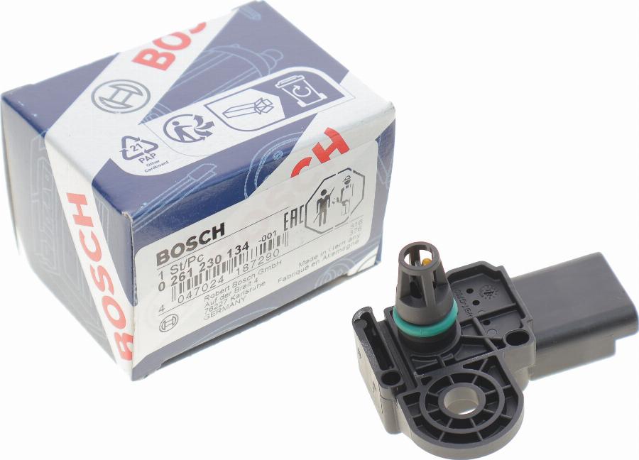 BOSCH 0 261 230 134 - Датчик, давление наддува avtokuzovplus.com.ua