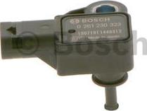 BOSCH 0 261 230 323 - Датчик, тиск у впускний трубі autocars.com.ua