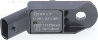BOSCH 0 261 230 361 - Датчик, тиск у впускний трубі autocars.com.ua