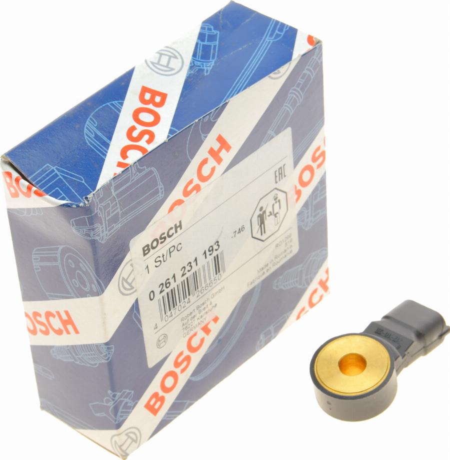 BOSCH 0 261 231 193 - Датчик детонации avtokuzovplus.com.ua