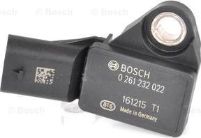 BOSCH 0 261 232 022 - Датчик MAP, тиск повітря autocars.com.ua