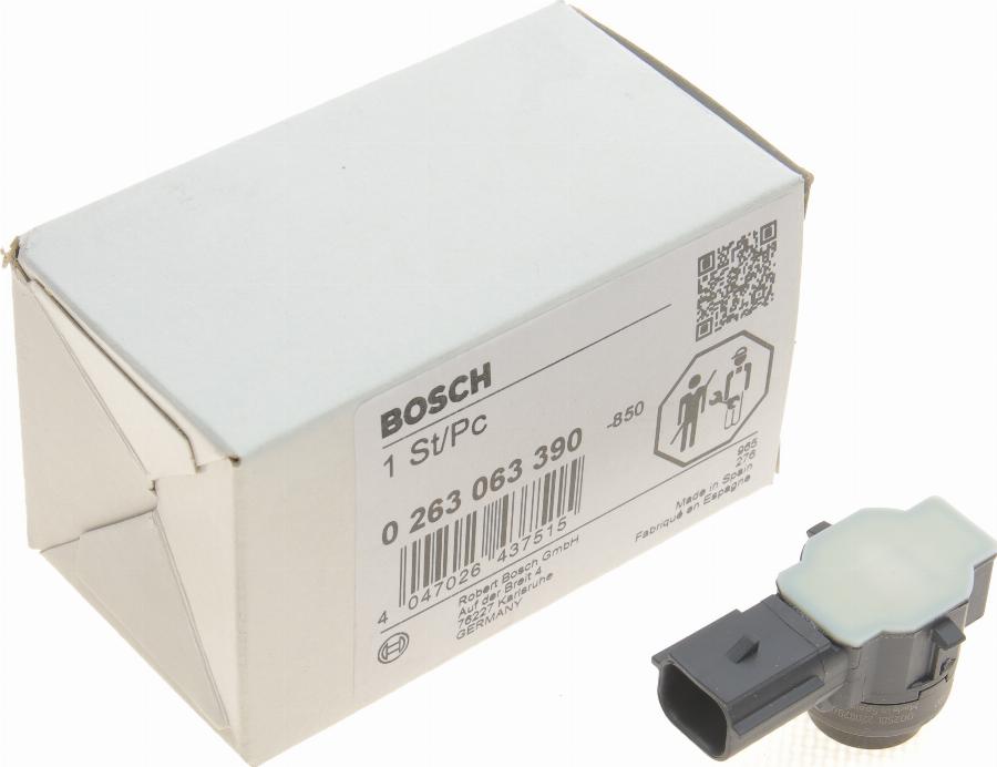 BOSCH 0 263 063 390 - Датчик, система помощи при парковке avtokuzovplus.com.ua