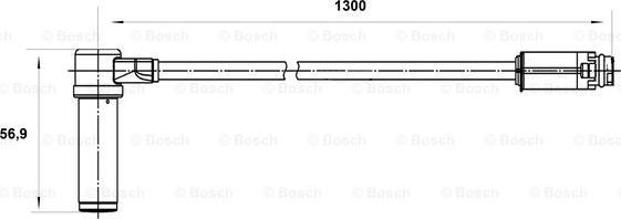 BOSCH 0 265 004 025 - Датчик ABS, частота обертання колеса autocars.com.ua