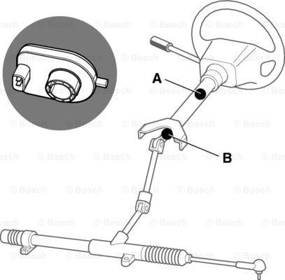 BOSCH 0 265 005 411 - Датчик кута повороту руля autocars.com.ua