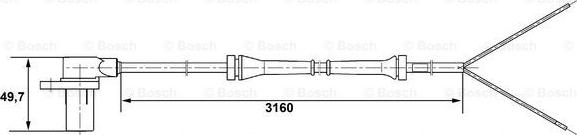 BOSCH 0 265 006 195 - Датчик ABS, частота вращения колеса avtokuzovplus.com.ua