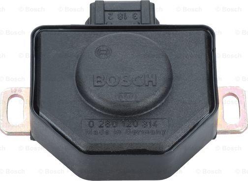 BOSCH 0 280 120 314 - Датчик, положення дросельної заслінки autocars.com.ua