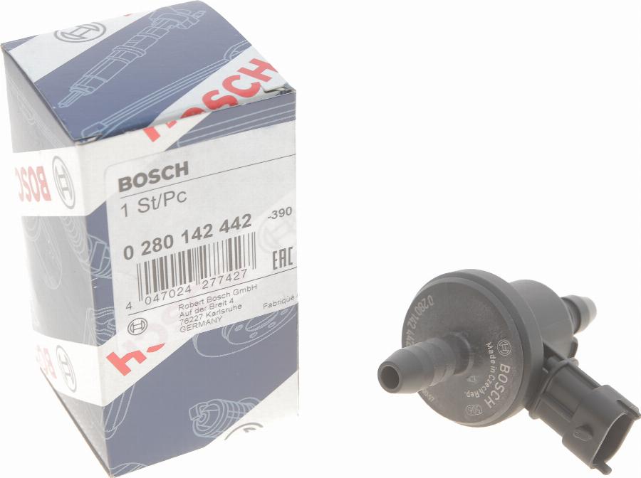 BOSCH 0 280 142 442 - Клапан вентиляції, паливний бак autocars.com.ua