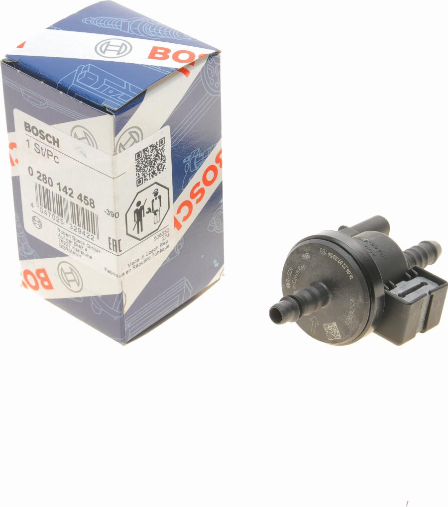 BOSCH 0 280 142 458 - Клапан вентиляции, топливный бак avtokuzovplus.com.ua