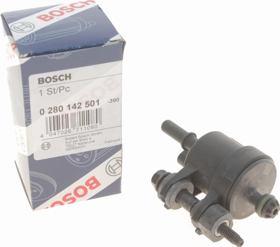 BOSCH 0 280 142 501 - Клапан вентиляції, паливний бак autocars.com.ua