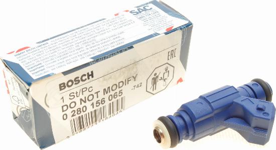 BOSCH 0 280 156 065 - Форсунка дизельна, розпилювач і утримувач autocars.com.ua