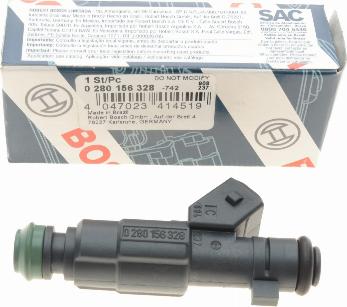 BOSCH 0 280 156 328 - Форсунка инжекторная avtokuzovplus.com.ua