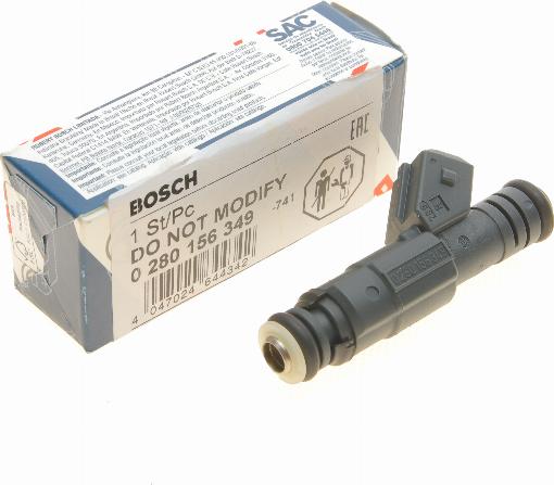 BOSCH 0 280 156 349 - Форсунка дизельна, розпилювач і утримувач autocars.com.ua