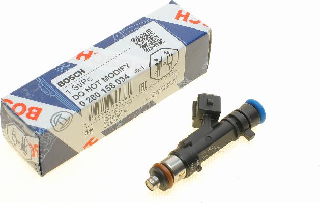 BOSCH 0 280 158 034 - Форсунка дизельна, розпилювач і утримувач autocars.com.ua