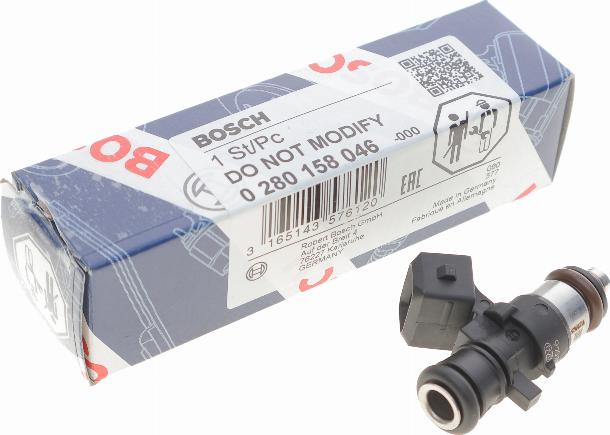 BOSCH 0 280 158 046 - Форсунка инжекторная avtokuzovplus.com.ua