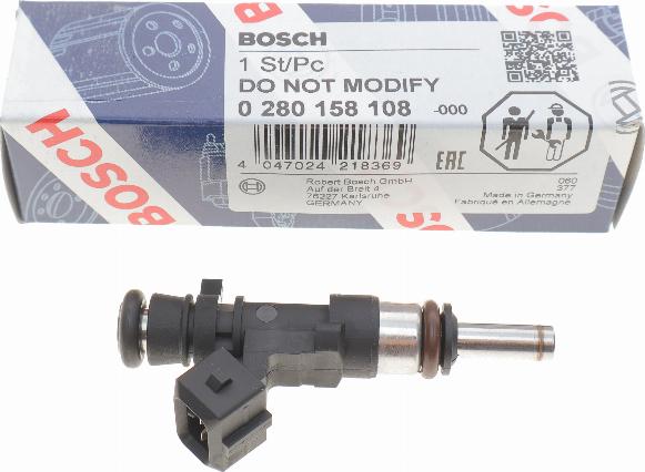 BOSCH 0 280 158 108 - Форсунка дизельна, розпилювач і утримувач autocars.com.ua