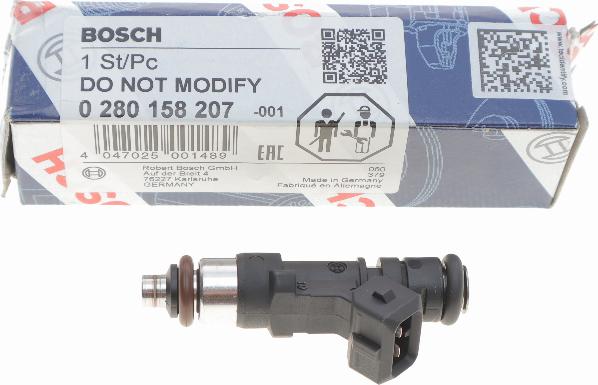 BOSCH 0 280 158 207 - Форсунка инжекторная avtokuzovplus.com.ua