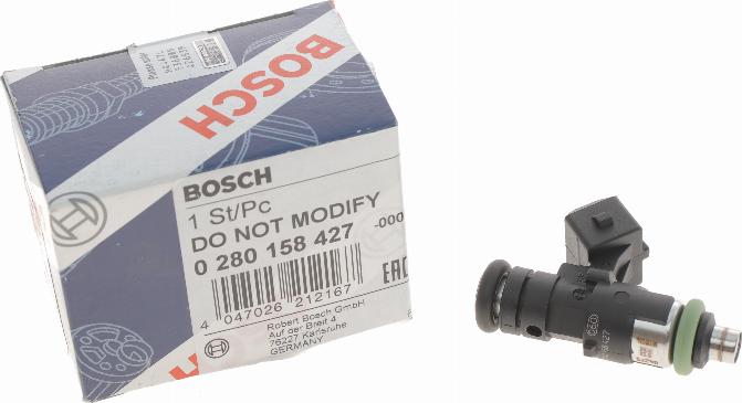 BOSCH 0 280 158 427 - Форсунка дизельна, розпилювач і утримувач autocars.com.ua