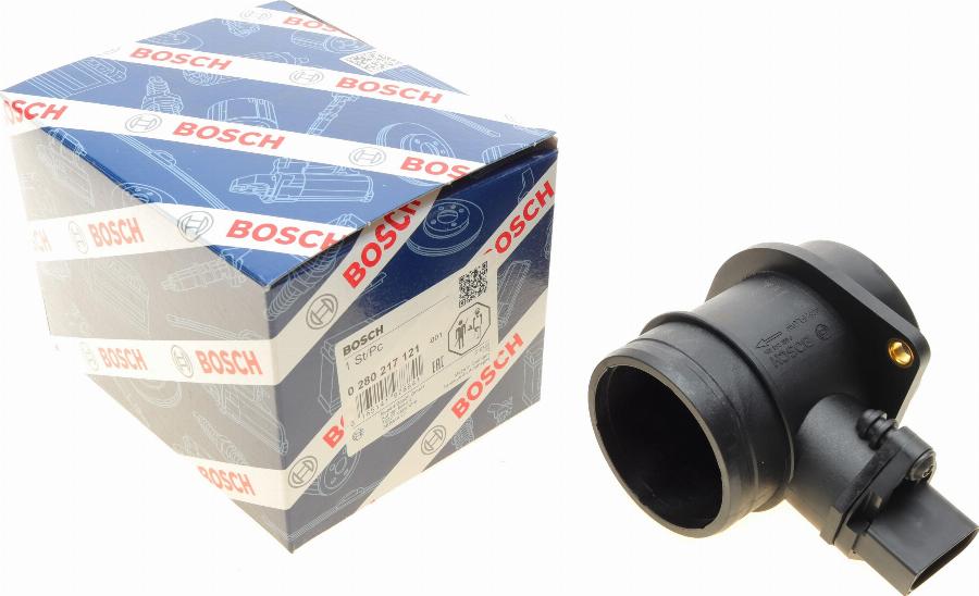 BOSCH 0 280 217 121 - Датчик потока, массы воздуха avtokuzovplus.com.ua