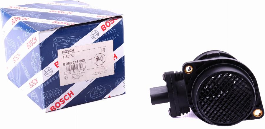 BOSCH 0 280 218 063 - Датчик потока, массы воздуха avtokuzovplus.com.ua