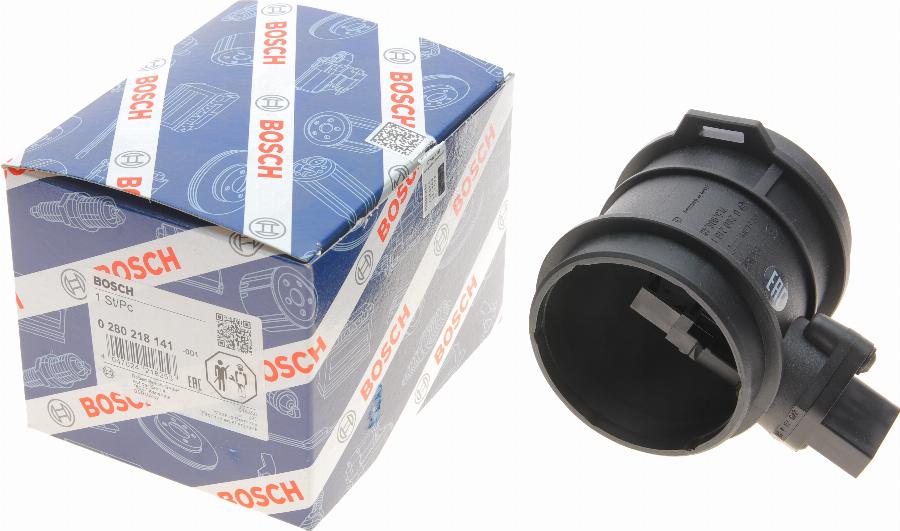 BOSCH 0 280 218 141 - Датчик потоку, маси повітря autocars.com.ua