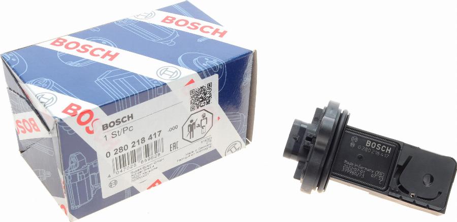 BOSCH 0 280 218 417 - Датчик потоку, маси повітря autocars.com.ua