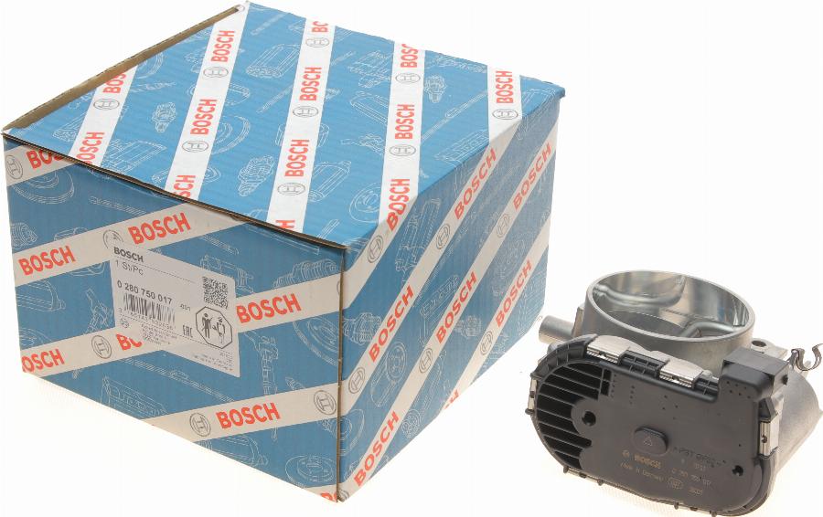 BOSCH 0 280 750 017 - Патрубок дросельної заслінки autocars.com.ua