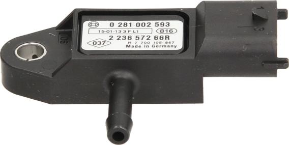 BOSCH 0 281 002 593 - Датчик MAP, тиск повітря autocars.com.ua