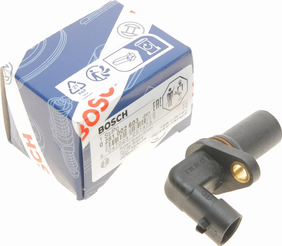 BOSCH 0 281 002 603 - Датчик импульсов, коленвал autodnr.net