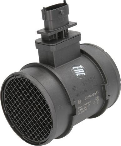 BOSCH 0 281 002 683 - Датчик потоку, маси повітря autocars.com.ua