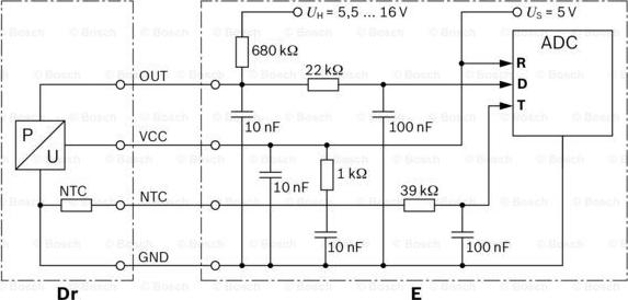 BOSCH 0 281 002 693 - Температурный датчик autocars.com.ua