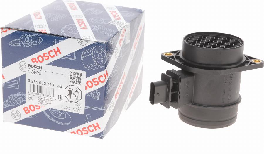 BOSCH 0 281 002 723 - Датчик потока, массы воздуха avtokuzovplus.com.ua