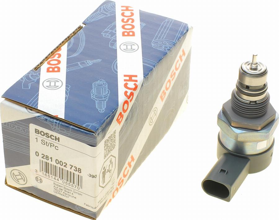 BOSCH 0 281 002 738 - Редукционный клапан, Common-Rail-System avtokuzovplus.com.ua