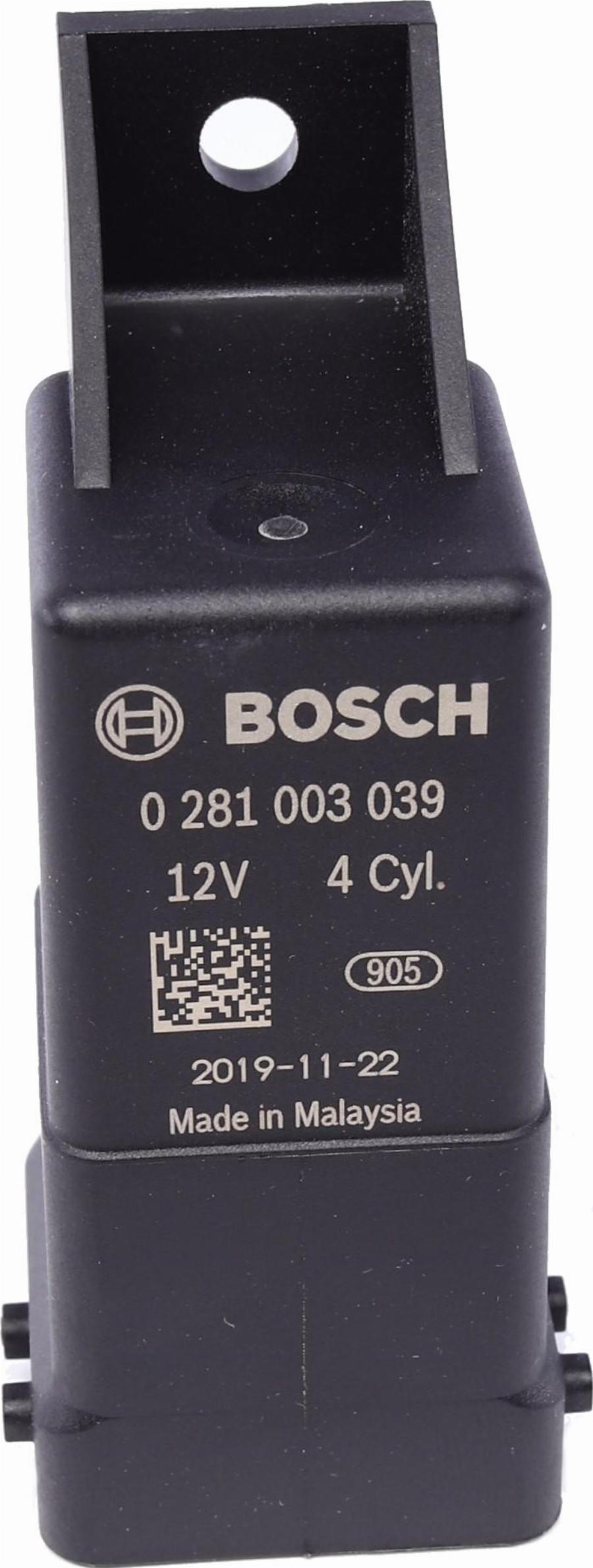 BOSCH 0 281 003 039 - Блок управління, реле, система розжарювання autocars.com.ua