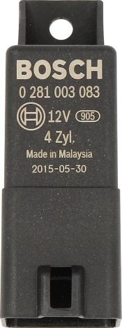 BOSCH 0 281 003 083 - Блок управління, реле, система розжарювання autocars.com.ua