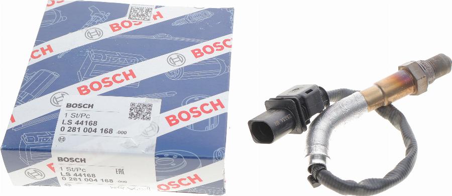 BOSCH 0 281 004 168 - Лямбда-зонд autocars.com.ua