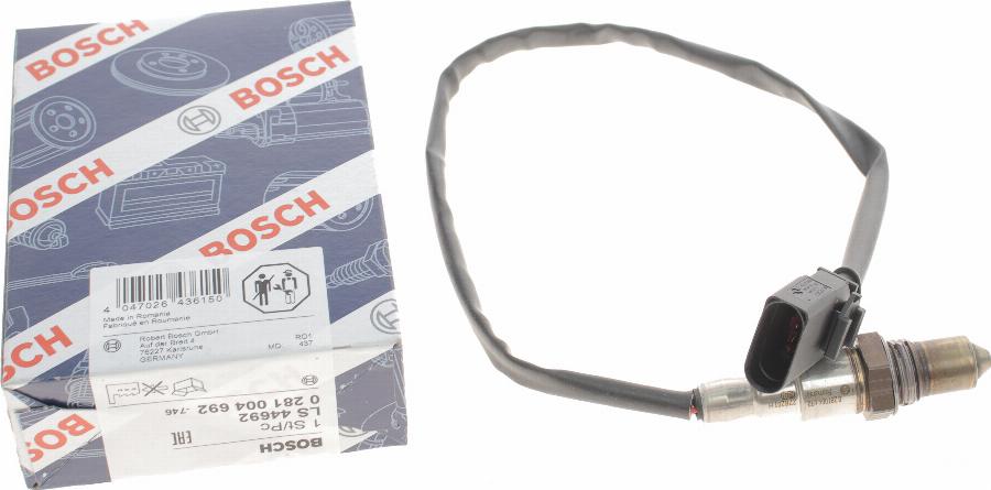 BOSCH 0 281 004 692 - Лямбда-зонд autocars.com.ua