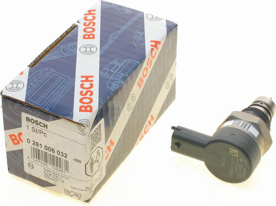 BOSCH 0 281 006 032 - Редукційний клапан, Common-Rail-System autocars.com.ua