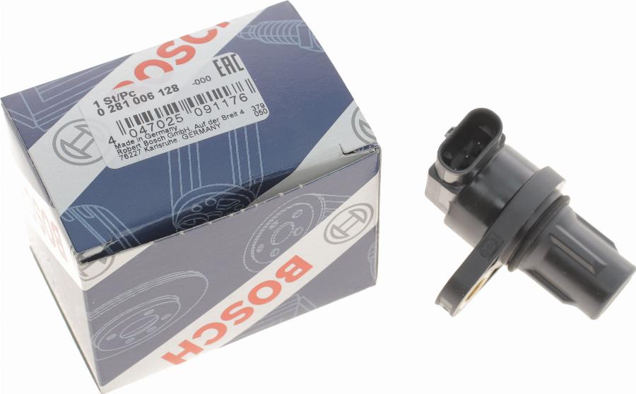 BOSCH 0 281 006 128 - Датчик, положение распределительного вала autodnr.net