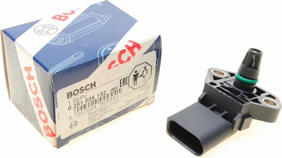 BOSCH 0 281 006 152 - Датчик, температура впускається autocars.com.ua