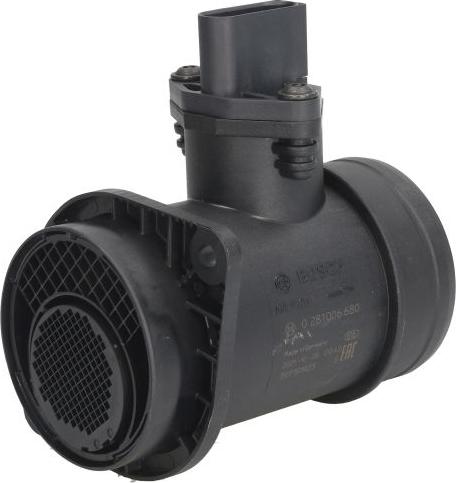 BOSCH 0 281 006 680 - Датчик потоку, маси повітря autocars.com.ua