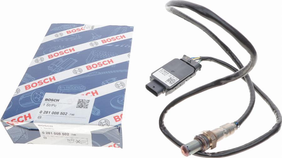 BOSCH 0 281 008 502 - NOx-датчик, впорскування карбаміду autocars.com.ua