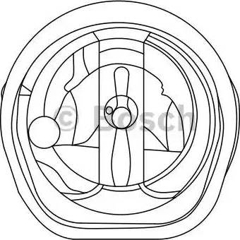 BOSCH 0318504009 - Фара дальнього світла autocars.com.ua