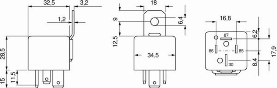 BOSCH 0332002192 - Багатофункціональний реле autocars.com.ua