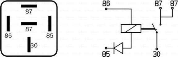BOSCH 0 332 014 112 - Реле, робочий струм autocars.com.ua