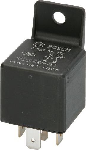 BOSCH 0 332 019 150 - Реле autocars.com.ua