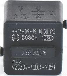 BOSCH 033 220 921 6 - Реле, звуковой сигнал avtokuzovplus.com.ua