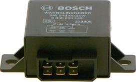 BOSCH 0 335 215 143 - Переривник покажчиків повороту autocars.com.ua