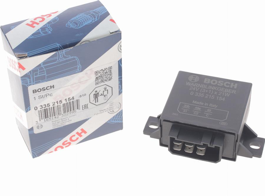 BOSCH 0 335 215 154 - Прерыватель указателей поворота avtokuzovplus.com.ua