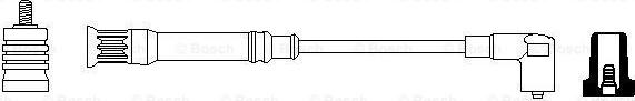 BOSCH 0 356 912 937 - Провід запалювання autocars.com.ua